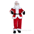 Gigante de pie Santa Claus al aire libre decoraciones navideñas